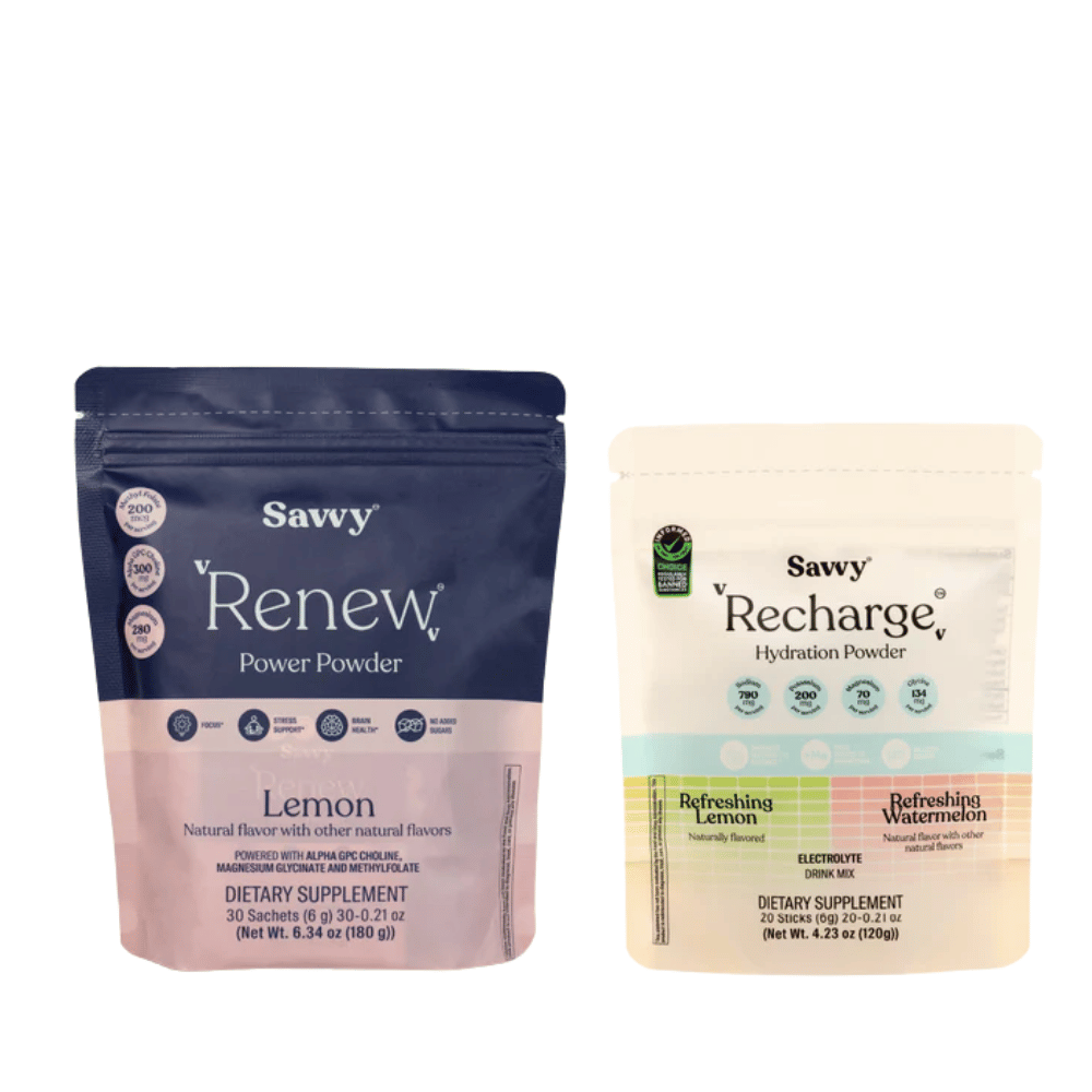 Refresh & Reset Duo | Electrolytes + Choline & Magnesium | Savvy