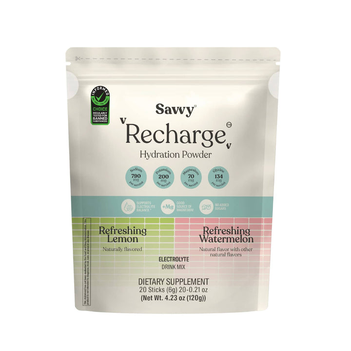 Electrolyte balance | Recharge Variety Pack 20 sticks Electrolyte balance | Recharge Variety Pack 20 sticks