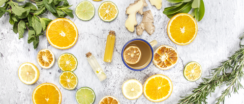 Magnesium citrate | Great Day® ginger lemonade 30 sachets - Receta Banner