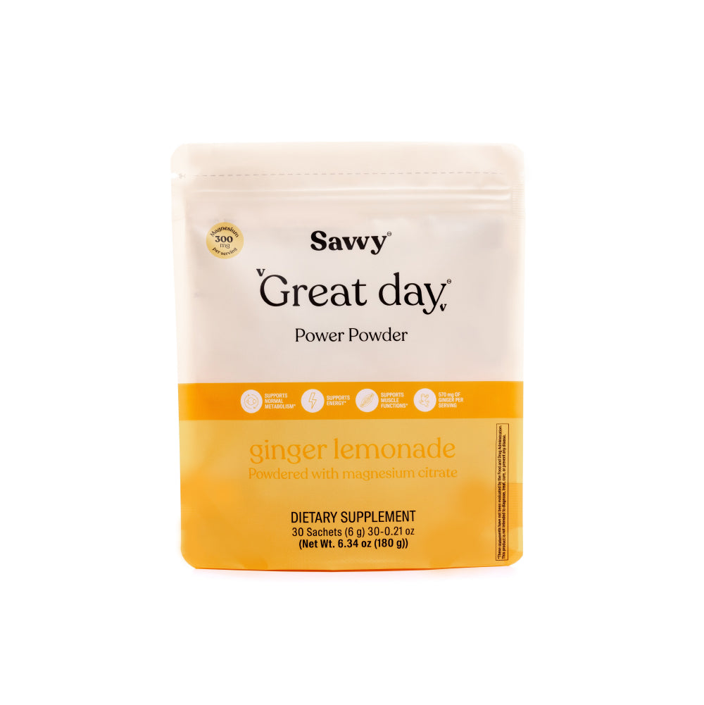 Great Day® ginger lemonade Doypack 30 sachet x6g